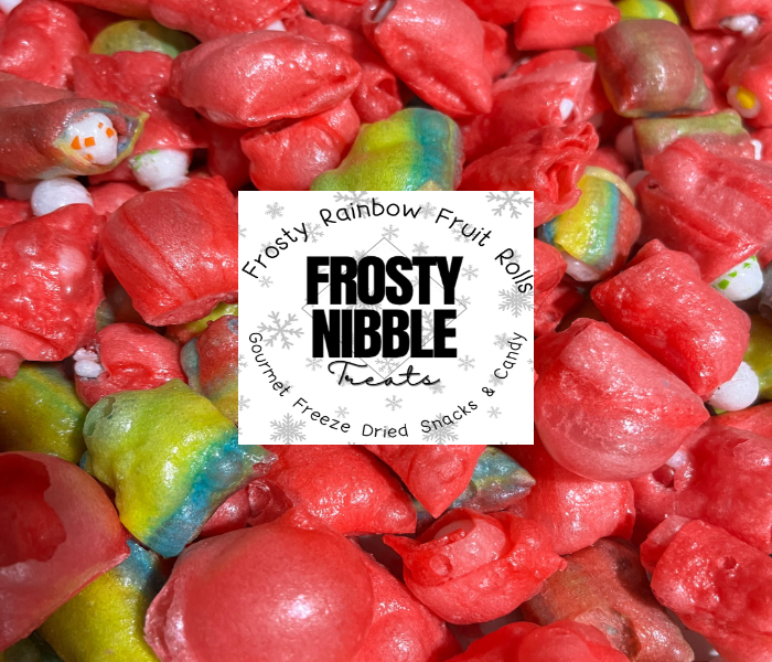 Frosty Rainbow Roll Ups