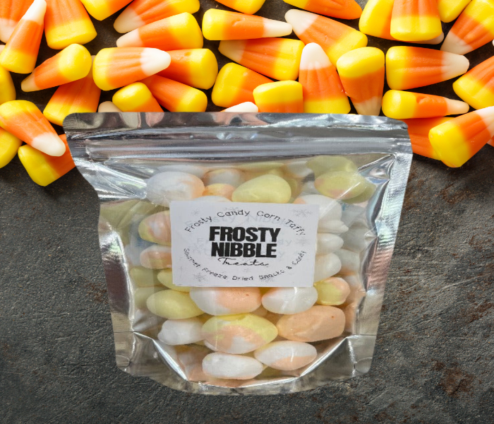 Frosty Candy Corn Taffy