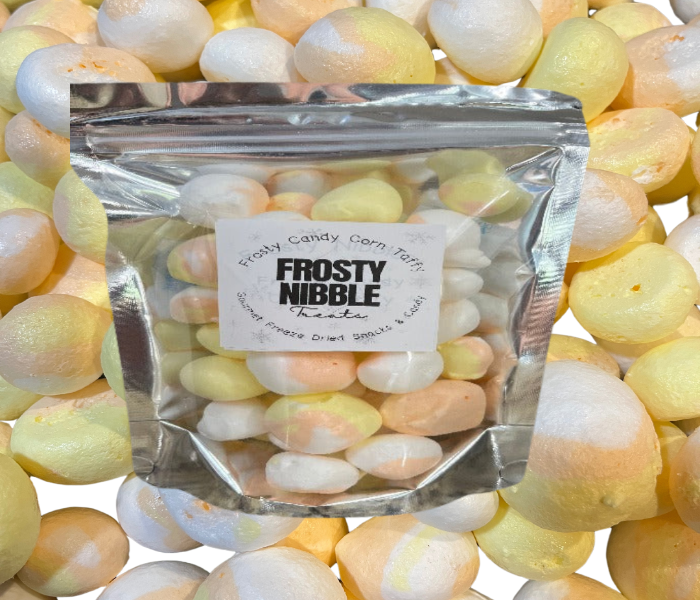 Frosty Candy Corn Taffy