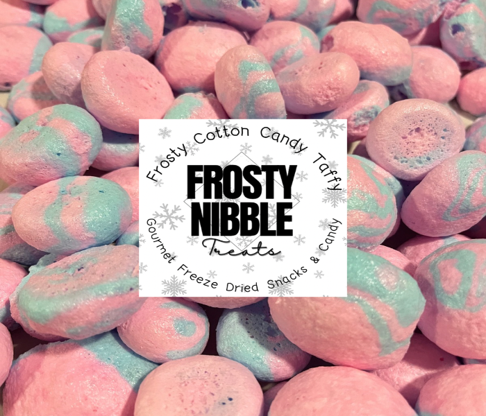 Frosty Cotton Candy Taffy