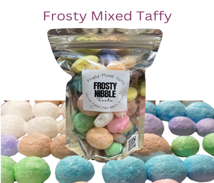 Frosty Mixed Taffy