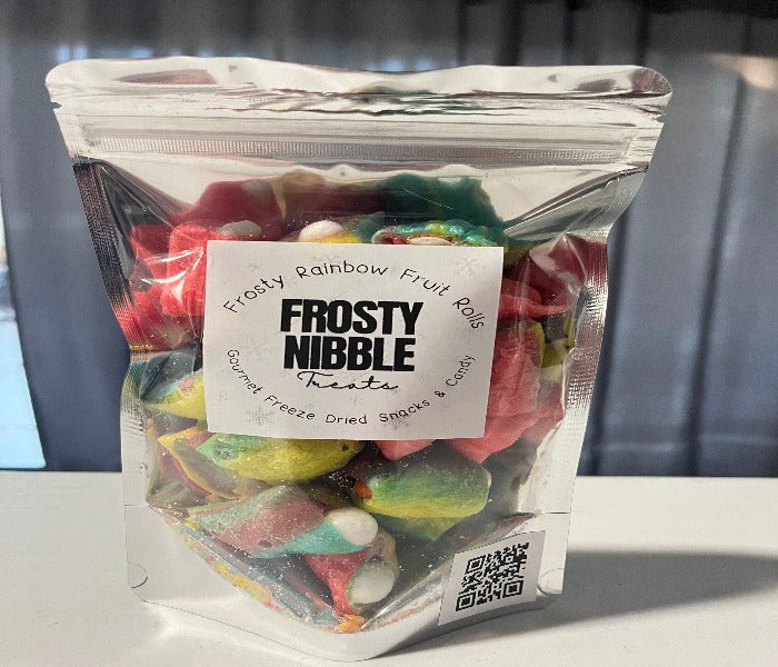 Frosty Rainbow Roll Ups